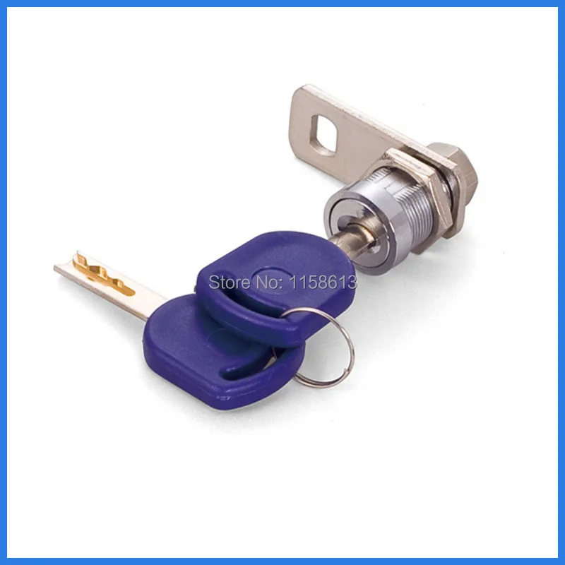 10 шт. 17 мм ключом по-разному цинковый сплав cylinderical игровой автомат cam lock