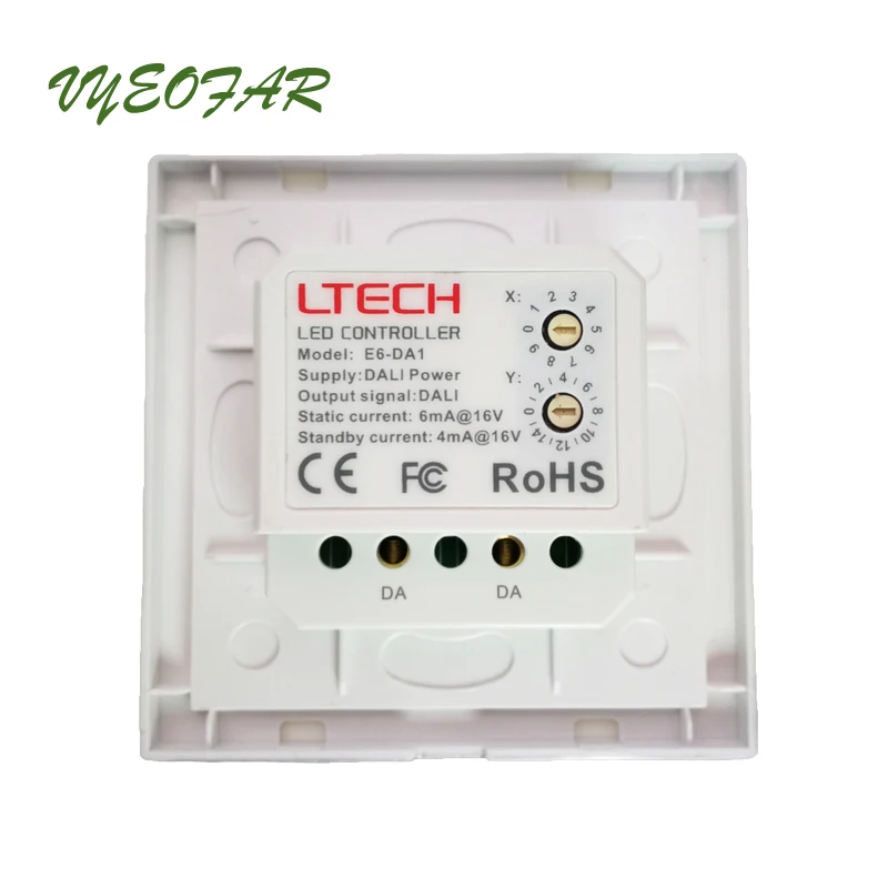 New Dali Dimmer for COB lights led strip Dali switch Wall Mount dali dimmer Knob Dimmable panel Dim - 32805567165