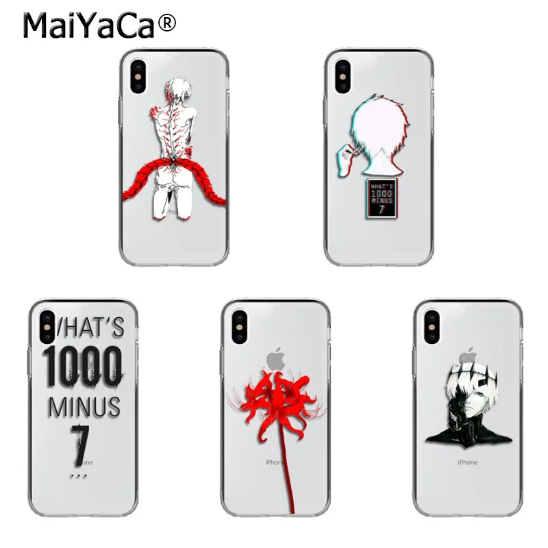 

MaiYaCa Tokyo Ghoul Top Detailed Popular phone Case for iPhone 8 7 6 6S Plus X XR XS MAX 5S SEcase shell
