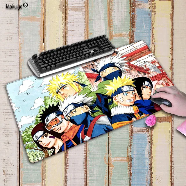 Best Price Mairuige Japan Anime Naruto Soft Large Mouse Pad Mat with White Locking Edge Mouse Pads Computer Peripherals Wholesale Retail Best Price Mairuige Japan Anime Naruto Soft Large Mouse Pad Mat with White Locking Edge Mouse Pads Computer Peripherals Wholesale Retail