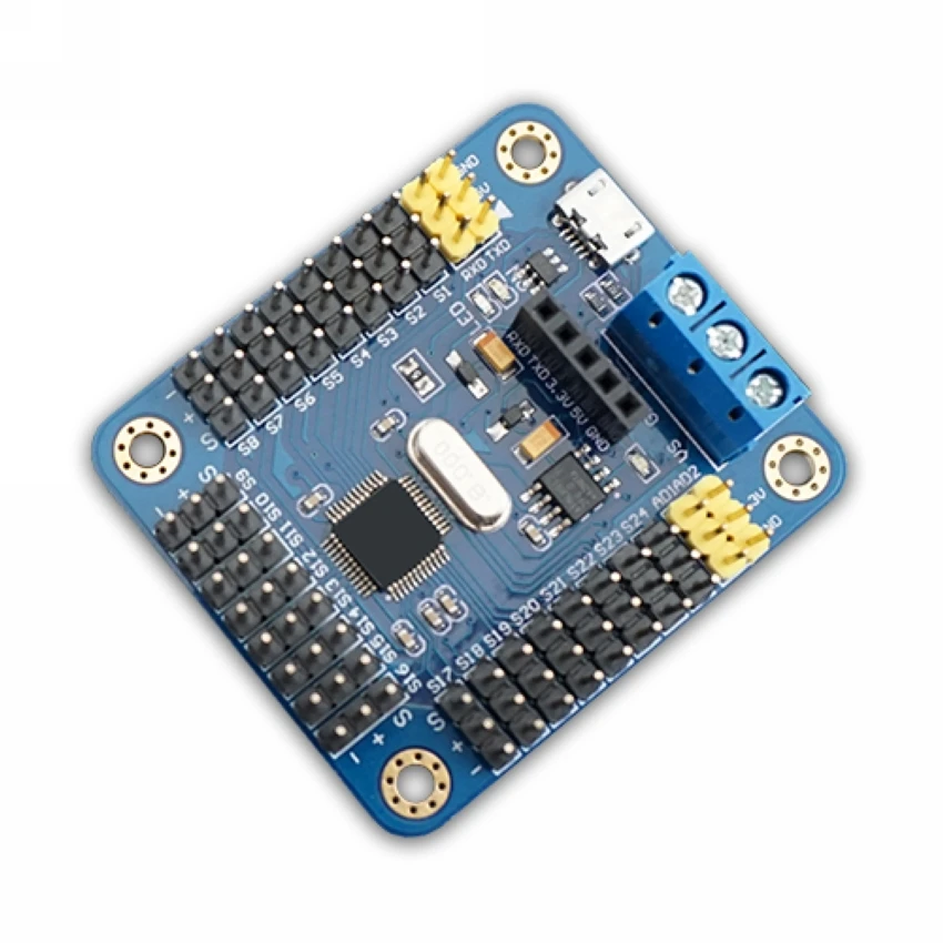 Мини USB 24 серводвигатель контроллер плата для проекта робота arduino|controller board|servo