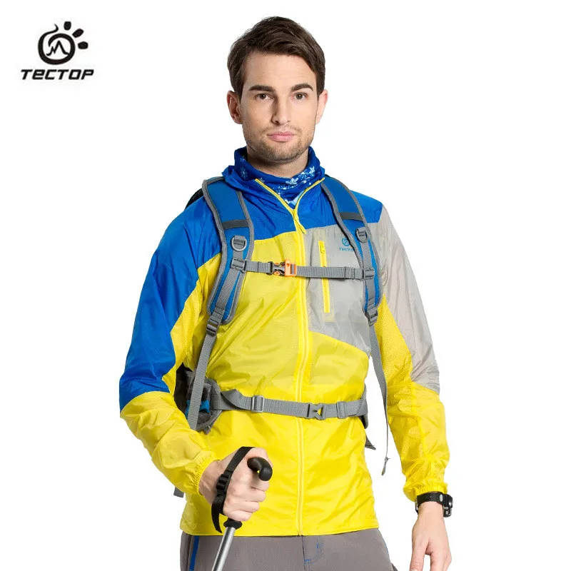 2016 Summer Men Outdoor Sport Sun Protection Skin Jacket Windproof