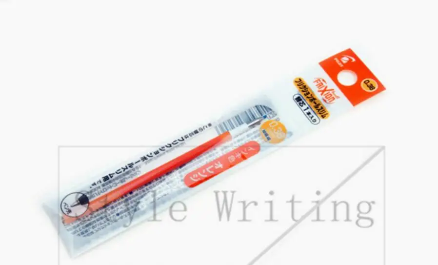 Pilot LKFB-60UF FRIXION стираемая гелевая ручка 3 в 1 ручка 3 цвета 0,38 мм пастельный цвет Япония - Цвет: Orange Refill
