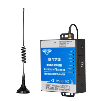 

4G Gateway Industrial IoT RTU for Smart Meters PLC Reading Transmit Data to Server RS485 to 4G GPRS Converter S173