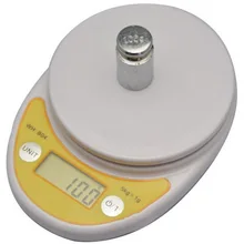 Urijk принимает массу весом до 5 кг/1 кг цифровые весы светодиодный дисплей кухня весы 0,1/1g High точный вес весы, электронные весы для Пособия по кулинарии выпечки