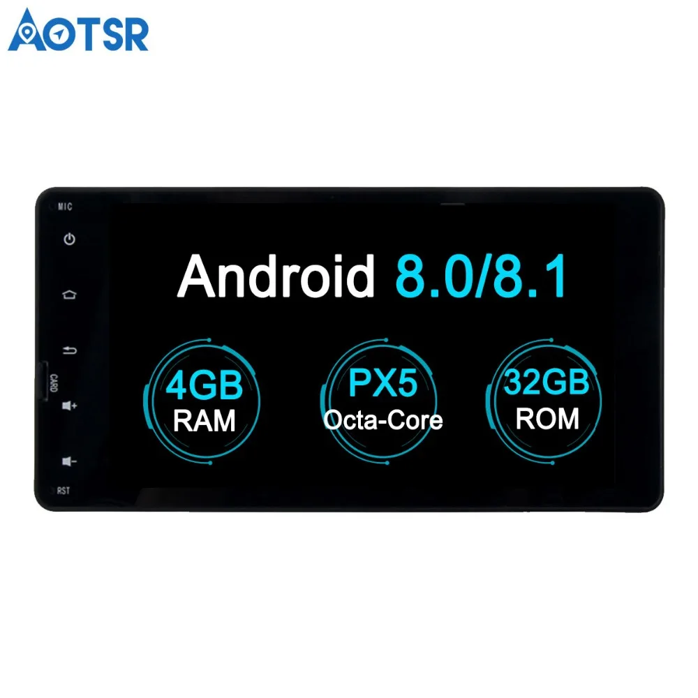 

Aotsr Android 8.0 Car GPS navigation CD DVD player For Mitsubishi OUTLANDER LANCER ASX multimedia 8 core Navi headunit 2 din