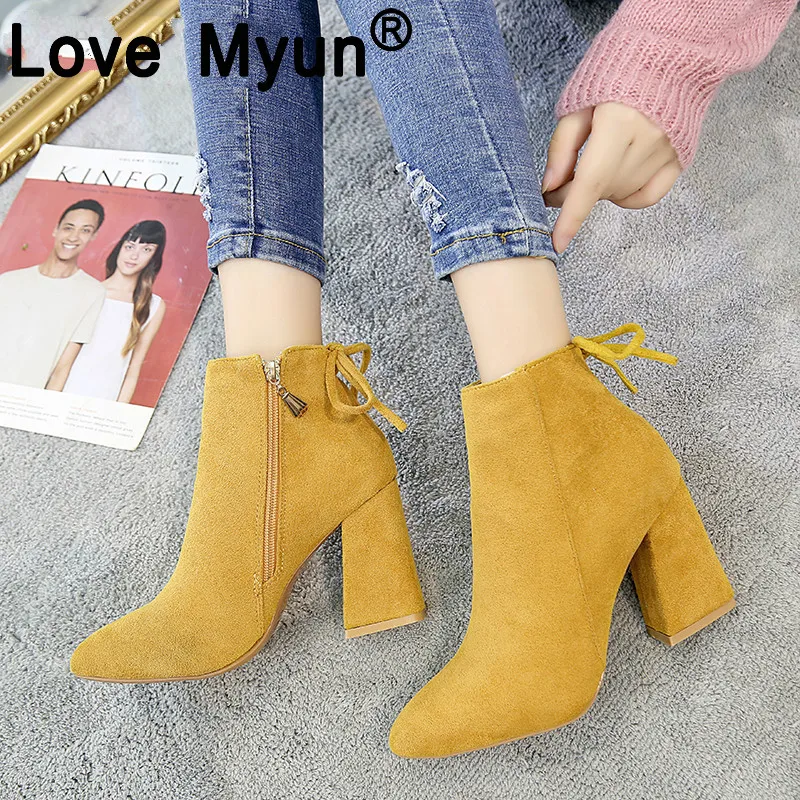 

Winter Women Shoes Woman Boots Sexy High Heels Ankle Boots Woman Shoes Booties fgb678