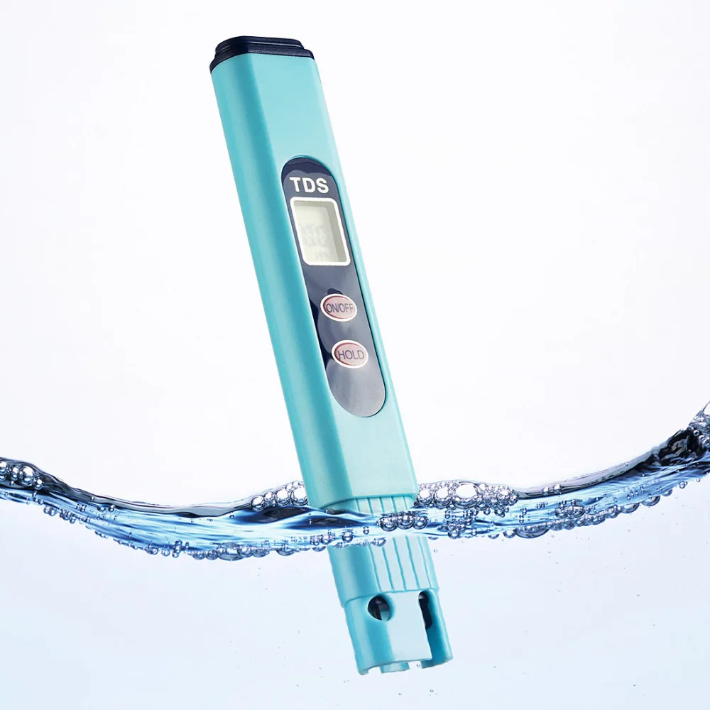 

UXCELL TDS Water Hardness Test Meters 0-9990ppm 1 PPM Resolution Auto Power Off EC Temperature for Hydroponic Nutrient Level