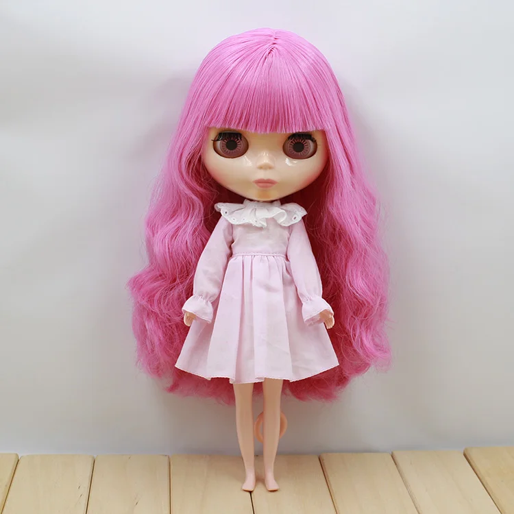Наряды для Blyth doll, цельнокроеное простое платье для сустава, милый костюм для 1/6, pullip jerryberry licca icy dbs doll