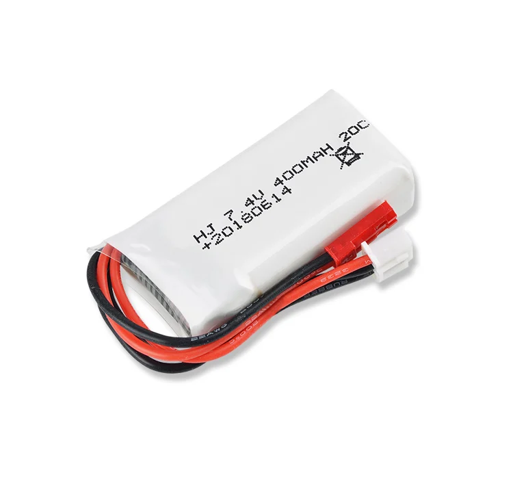 3 шт./лот Rc Lipo батарея 7,4 V 400mAh 20C 2S для RC автомобиля RC самолета 3D Аэробика F3P