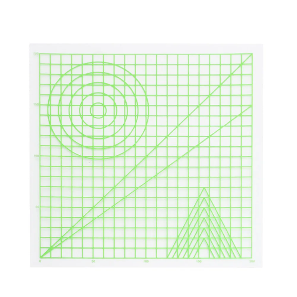 

Basic Template Create 3D Objects Useful For 3D Printing Pen Drawing Tool Gift Multi-shaped Silicone Design Mat Art Supplies