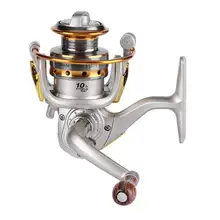 Domybest baitcasing катушка 10 Катушка для спиннинга мини-подледная рыбалка Рок приманка Рыболовная Снасть серебро