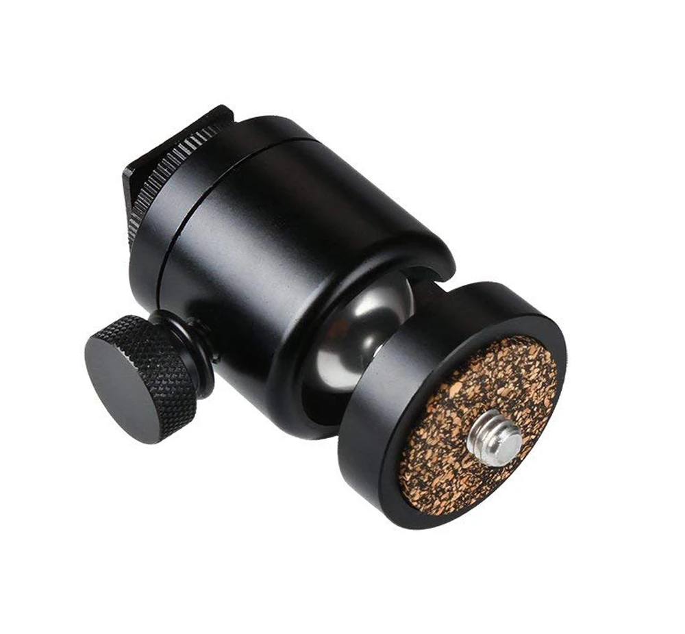 Universal 360  Degree Rotating Ballhead Ball head Tripod Hot 14 Screw Mount Bracket for DSLR Camera Accessories (3)