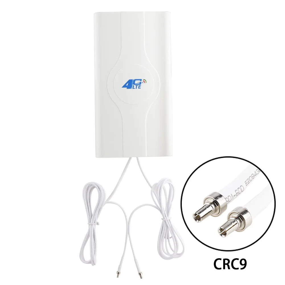 88dBI 3G 4G LTE antenna MobIle antenna Booster mImo Panel Antenna 2*SMA-male/TS9/CRC9 Connector wIth 2M Cable 700~2600Mhz