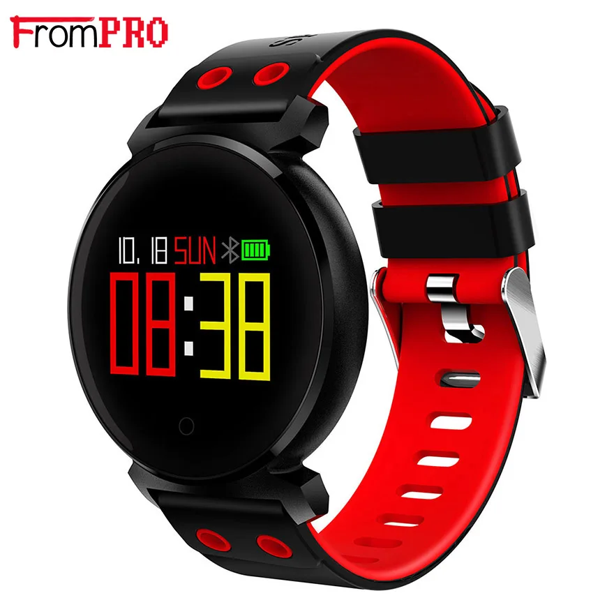 

Bluetooth Smart Watch K2 IP68 Waterproof Colorful OLED Smartwatch Blood Pressure Heart Rate Monitor For iOS Android Bracelet