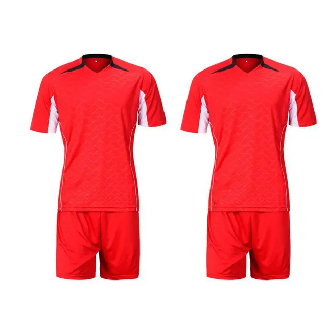 Men's Scoccer Football Trainning Jersey Sportwear Short Sleeve Shirt