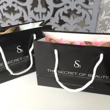 1000 шт/партия логотип 250 г картон 13Hx19x6 пакеты с ручками/сумка для покупок/одежда/Ювелирные изделия/реклама Эко сумки