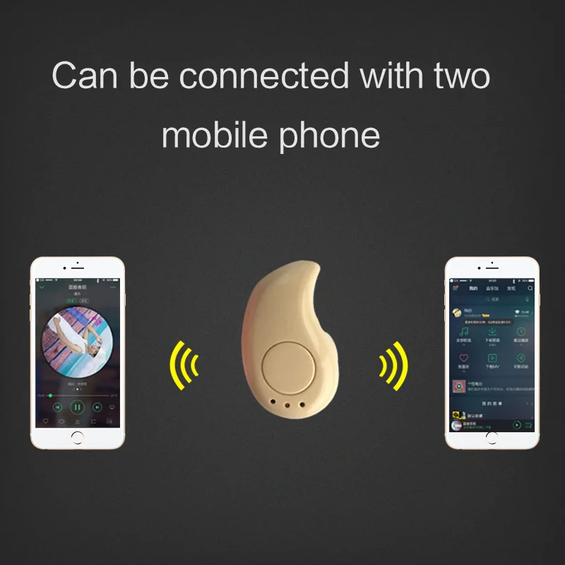 Гарнитура Bluetooth наушники S530 4 1 беспроводные стерео мини гарнитура для Xiaomi Iphone Samsung