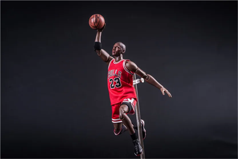 

Basketball player MJ BULLS 23 Action Figure Toy PVC UpperDeck Collection Model Doll Christmas Present Toys for Boys