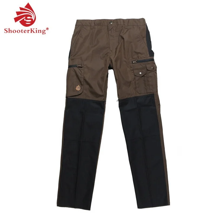 Jungle men Men's Outdoor Wilderness Survival Waxed Trousers Waterproof