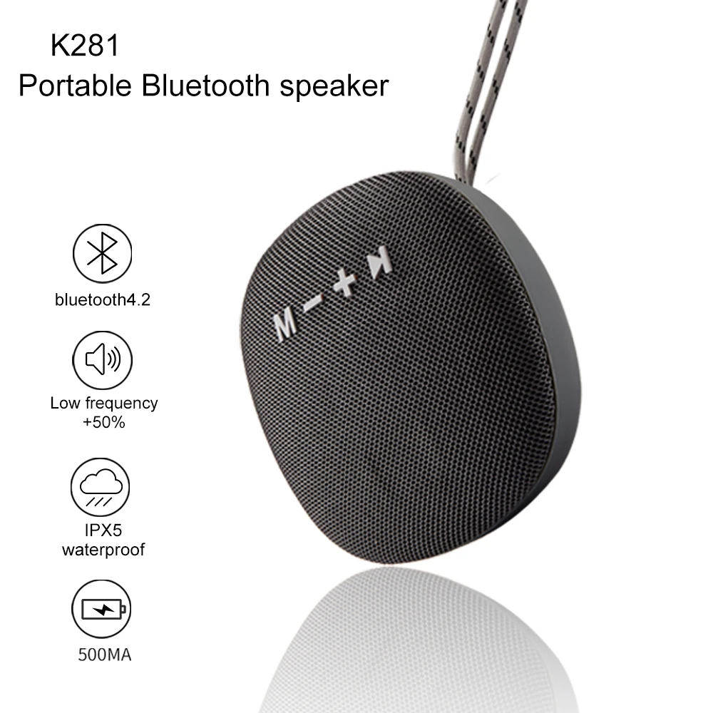 Мини Bluetooth динамик Портативный беспроводной колонки ПК IPX5 Водонепроницаемый