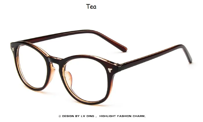 Зрелище классический Для женщин круглые очки кадр Брендовая дизайнерская обувь модные Для мужчин ногтей украшения оптические очки для чтения глаз