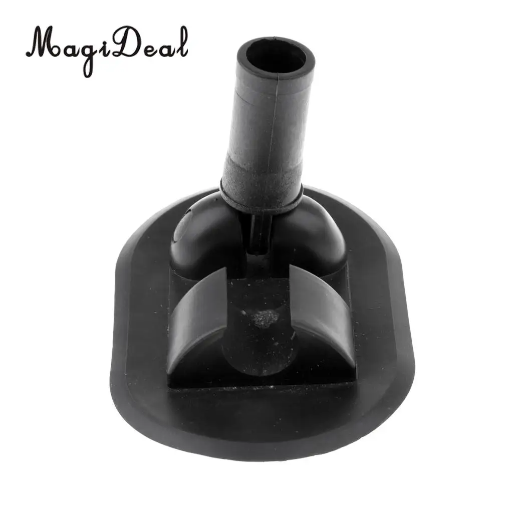 MagiDeal Kayak Inflatable Boat PVC Patch Awning Canopy Sun Shade Glue-on Mount Base for Canoe Kayak Dinghy Yacht Accessories