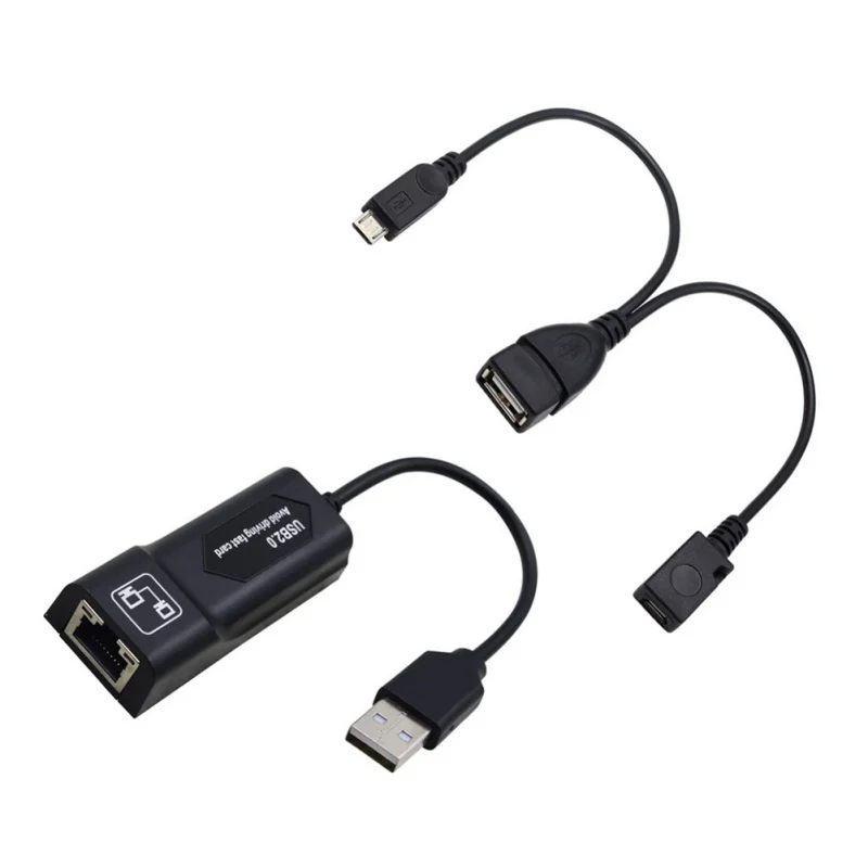 USB 2,0 к Gigabit Ethernet RJ45 LAN(10/100) Мбит/с USB Ethernet сетевой адаптер Lan RJ45 карта для ПК ноутбук Win7 Andriod Mac