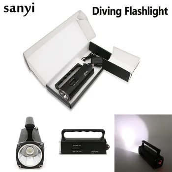 

Professional Waterproof LED Diving Flashlight 600 Lumens XM-L2 LED Diving Torch Flash Light lanterna Underwater Lights