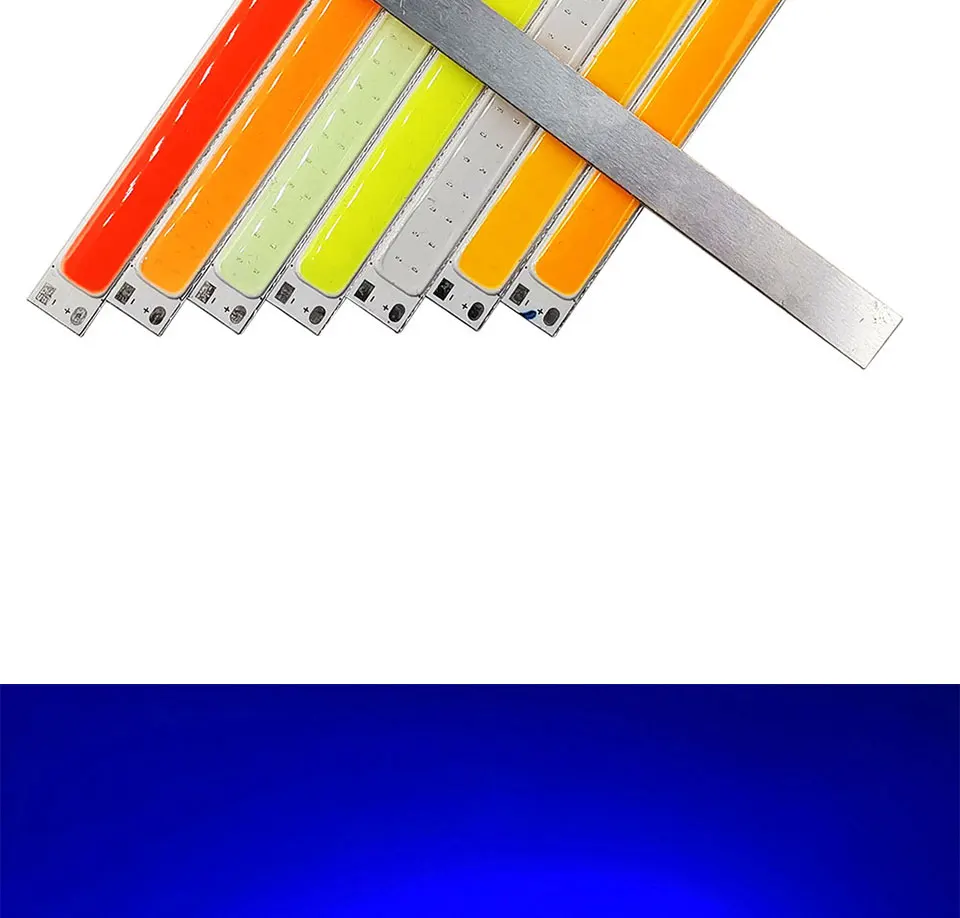 100mm led cob strip 10w 12v led light lamp bulb (8)