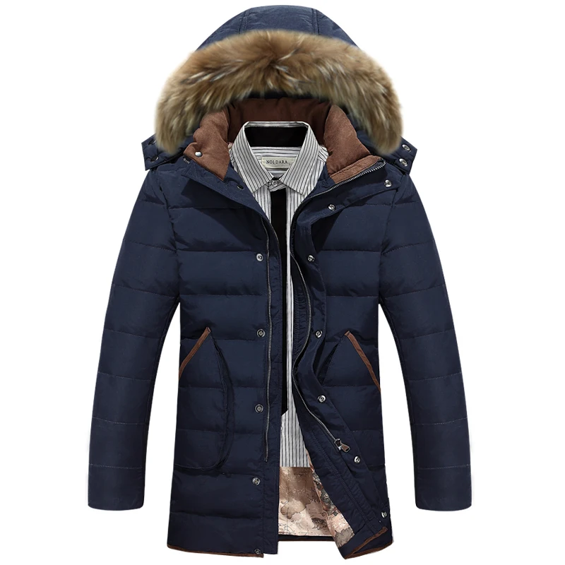 2016 Men Down Jackets With Hood Coat Men Winter Jacket Men's Male 90