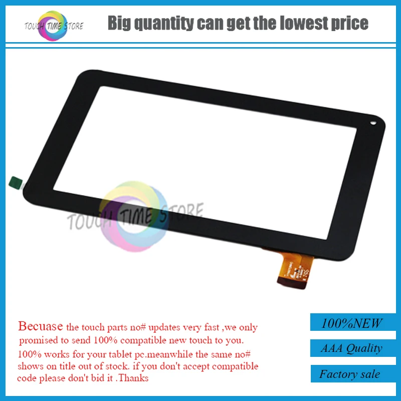 For 7/'/' Sunstech TAB76 TAB77 Touch Screen Digitizer Tablet Replacement Glass