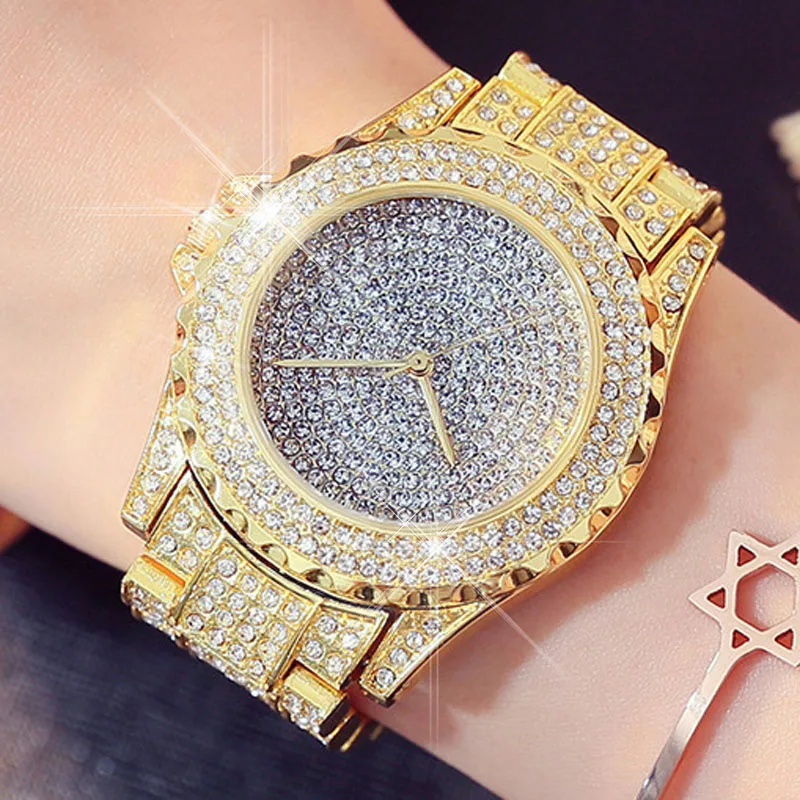 SEYRNOW часы для женщин бриллианты кварцевые часы женские модные золотые из нержавеющей стали женские наручные часы Relogio Feminino