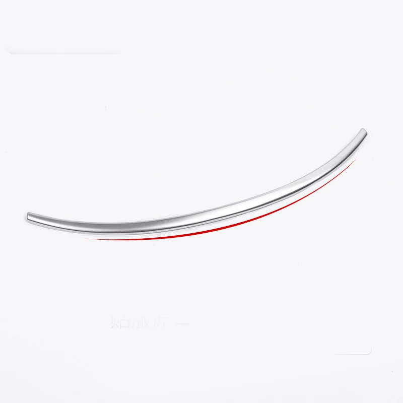 Tanie Car Styling deski rozdzielczej wykończenia pierścień dekoracji ramki naklejki ze stali nierdzewnej pokrywa dla Mercedes Benz C klasa W205 2015 2017 GLC