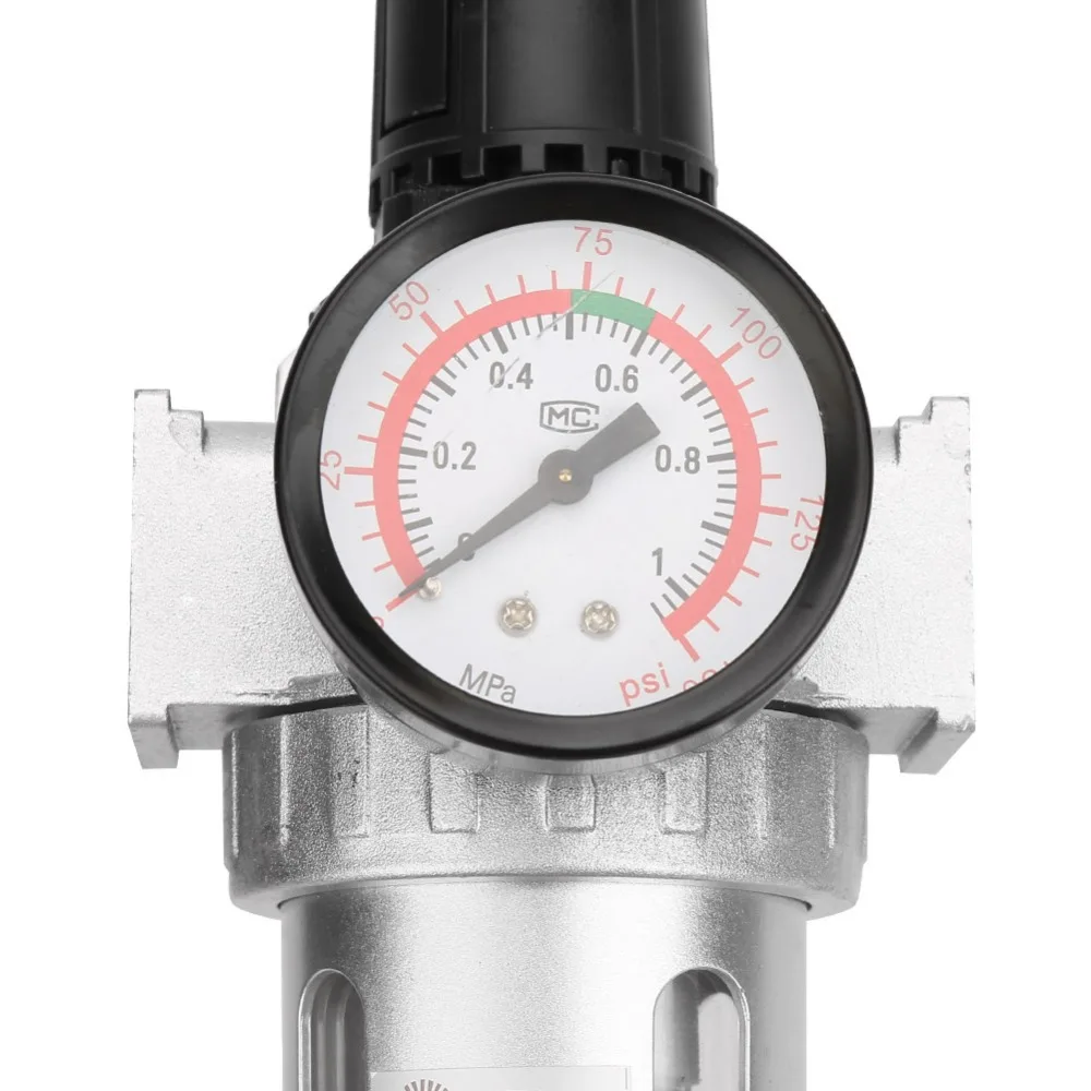 BSP 1/" воздушный компрессор влага Вода Масло лубрикатор Ловушка фильтр Регулятор воздуха с креплением подключения пневматические части
