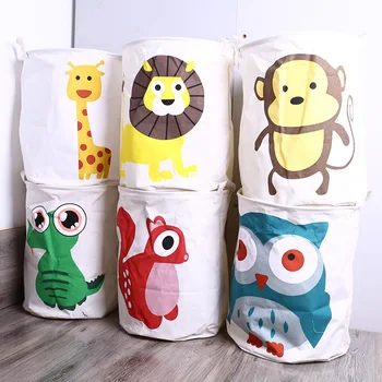 

Portable Baby Toys Bags Building Blocks Storage Bag Toy Canvas Container Hanging Pouch Bricks Foldable Toy Gift Bag for Children
