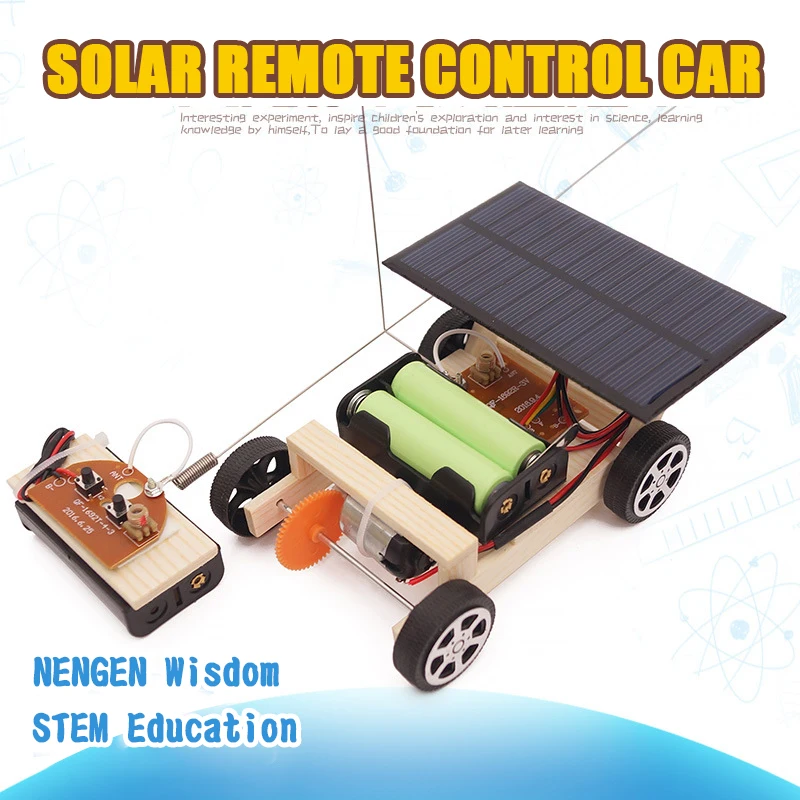 Details about   DIY Solar Toy Car Kit Educational Engineering Science STEM for Kids 