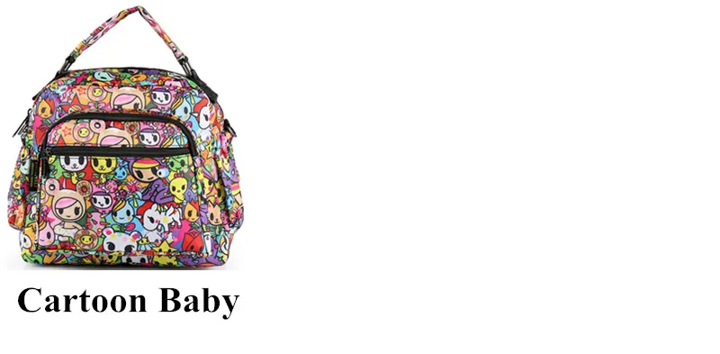 Модные женские Vivisecret мультфильм Harajuku печать водонепроницаемый нейлон маленькая сумка для хранения обеда плечо сумка через плечо