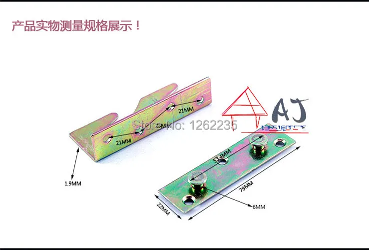 79*22 мм аксессуары для кровати JiaHouXing/деревянная фурнитура Аксессуары для кровати/кронштейн для кровати