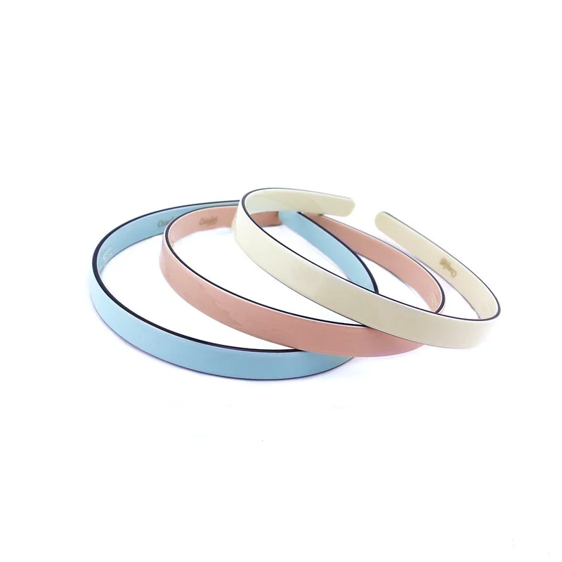 Simple Design Girl Solid Hairbands Office Lady Acrylic Hairwear Fashion Women Wedding Headwear Bridal Hair Accessories