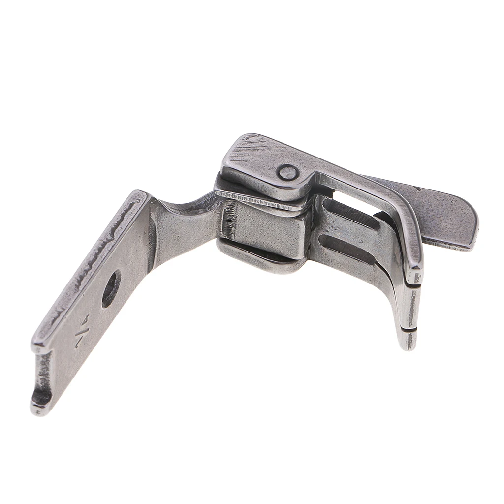 Steel Presser Foot With Left Right Guide #S570 For Industrial Dual Needle Sewing Machine Spare Parts