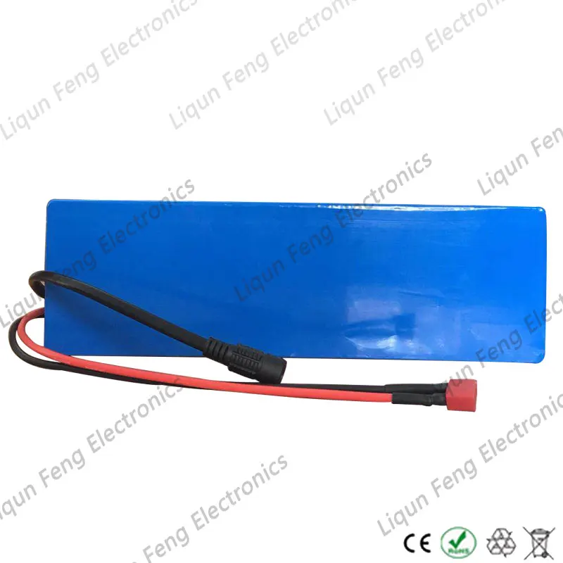 Top 36V 10AH E Bike Battery pack High Capacity 500W 350W 250W Lithium Battery pack + include 42V 2A charger for a bike 36V 10AH 6