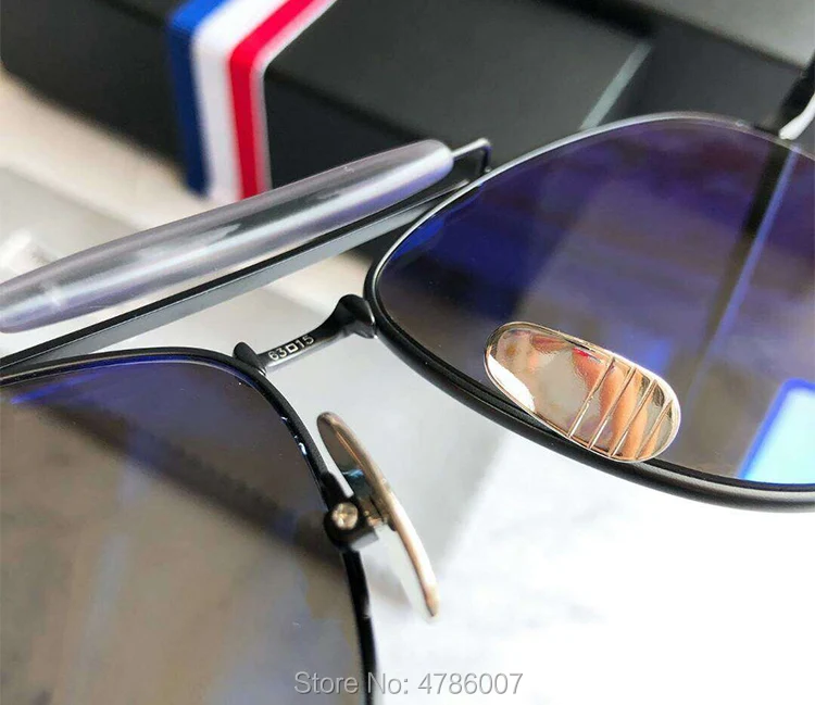 Нью-Йорк бренд том солнцезащитные очки высокого качества для женщин и мужчин титановые солнцезащитные очки Плоские линзы TB015 oculos de sol с оригинальной коробкой