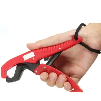 

1pc fish grips Fish Pliers Body Tongs Tightening Clamp Grip Lock Switch Catch Release Tool Body Holder Fishing Pliers