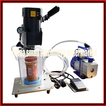 

Semiautomatic Electric pneumatic vacuum bottles capping machine Capper sealing rotating machine bottle cap Twisting twister