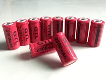 16340 rechargeable lithium battery 2300mAh battery For Torch Flashlight 3.7v rechargeable lithium battery flashlight battery 16340 rechargeable lithium battery 2300mAh battery For Torch Flashlight 3.7v rechargeable lithium battery flashlight battery