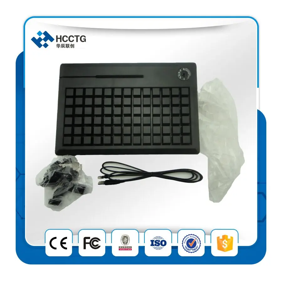 

Free SDK 78 Keys Mechanical Waterproof and dustproof POS Programmable Keyboard wihout MSR