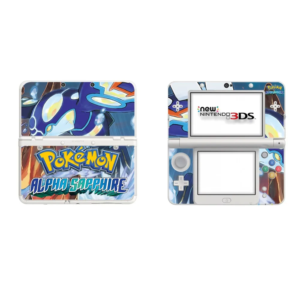 Виниловая наклейка на кожу наклейка на 3DS Skins наклейка s для NEW 3DS виниловая Защитная Наклейка-для Pokemon GO Pukachu