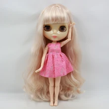 Тело Обнаженная кукла blyth, прозрачная кожа Заводская кукла, модная Кукла подходит для DIY Изменить игрушка BJD для девочек