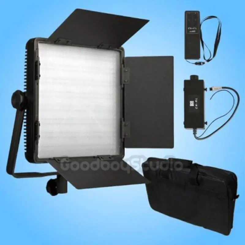 

CN-600SA S0ny V-Lock Dimmable LED Video Light Panel With AC Power+ Remote Controller + Carry Bag